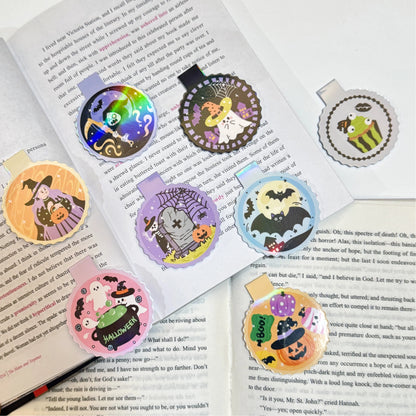 Halloween Holographic Magnetic Bookmark