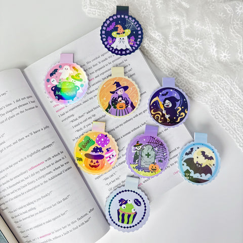 Halloween Holographic Magnetic Bookmark