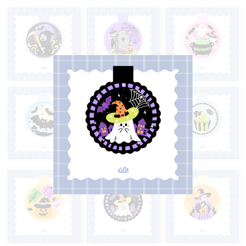 Halloween Holographic Magnetic Bookmark